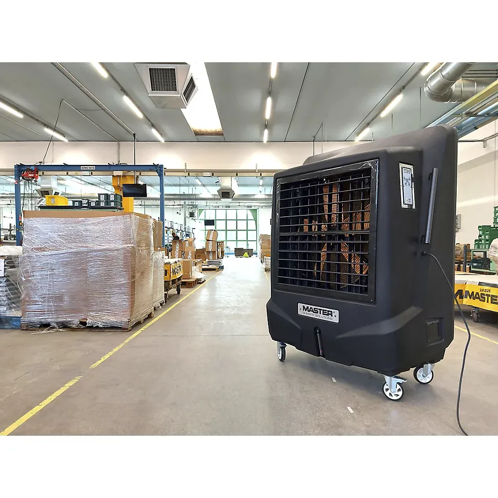 climatisation rafraîchissement par évaporation adiabatique en extérieur pour terrasse