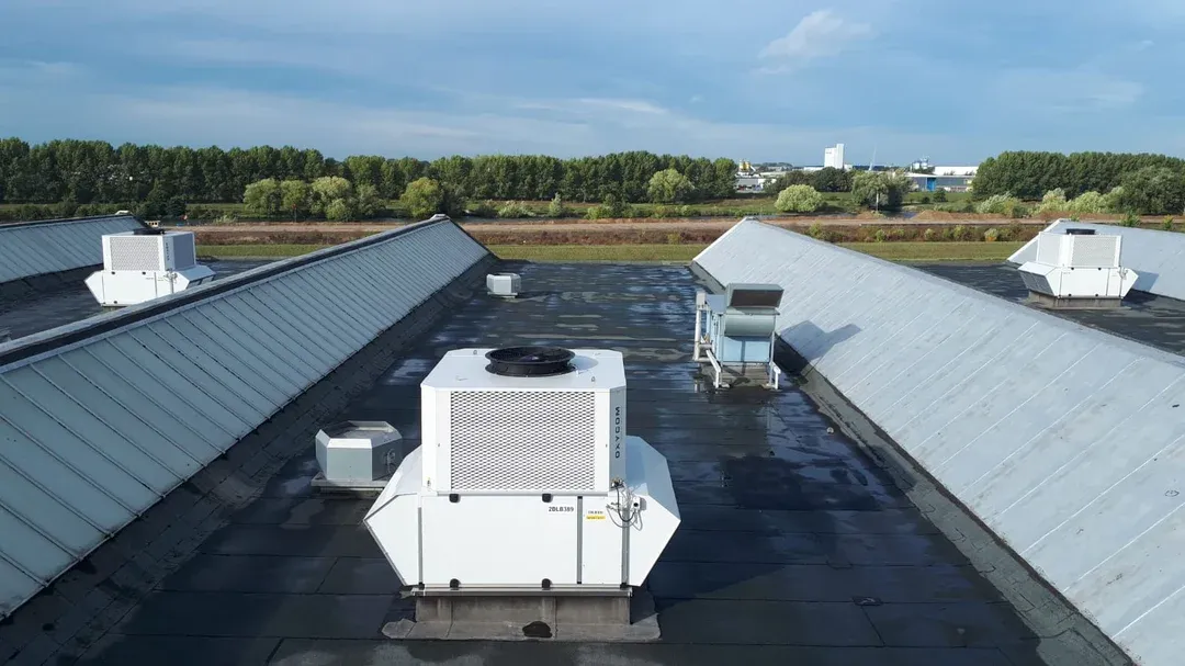 Rooftop de rafraichissement adiabatique Oxycom