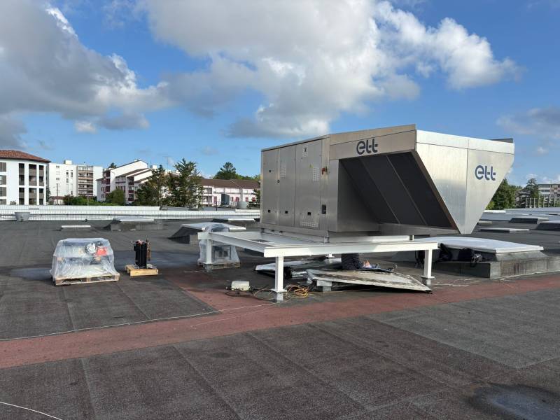Solution écologique pour des performaces énergétiques optimales dans un hypermarché dans le 64