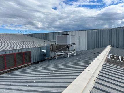 Installation d'un roof-top adiabatique pour un site industriel en Ardèche