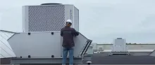 Notre zone d'activité pour ce service Spécialiste en pré-refroidissement adiabatique pour systèmes de supermarchés avec installation éco-responsable et gestion thermique vers